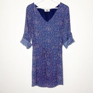 Yess Blue Floral Women's Dress
